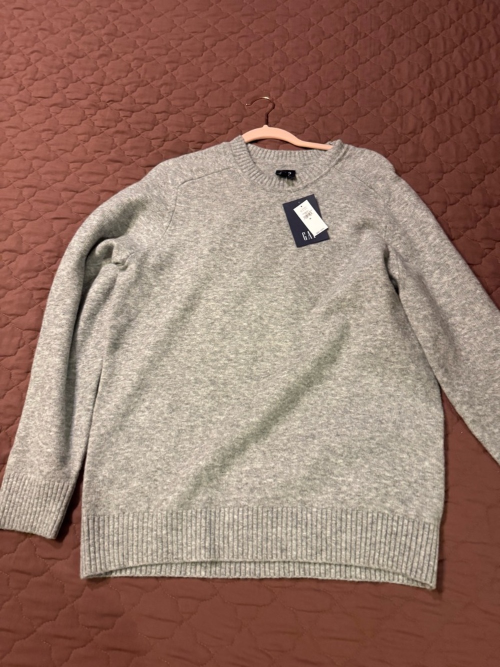 GAP Light Gray Crewneck Sweater